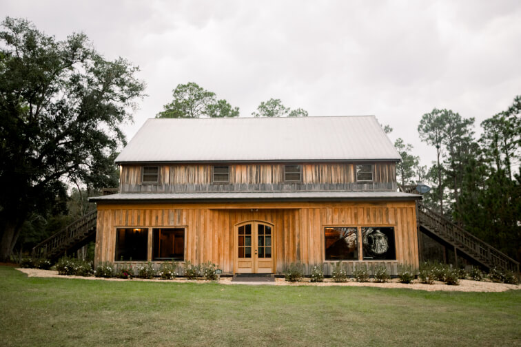 Reception Barn outside